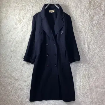 새상품급 이탈리아제 레리안 AGNONA 아그노나 롱 체스터 코트 M