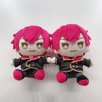 바우군 앉아 봉제 인형