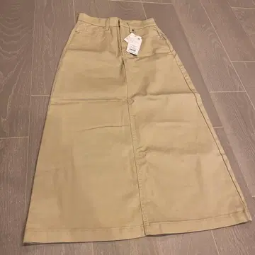 스트레치 데님 스커트 베이지 36/38