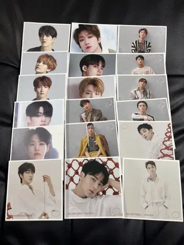 SEVENTEEN 응모 카드