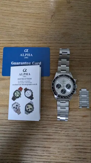 ALPHA 크로노그래프 손목시계