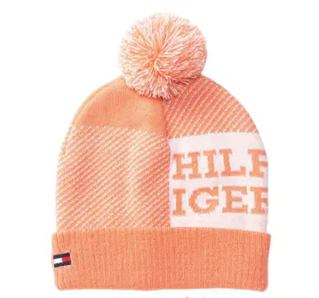 [코랄 핑크] 타미힐피거 여성용 비니 니트 캡