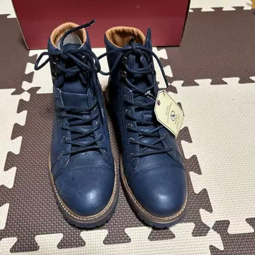 Aigle 네이비 하이컷 부츠