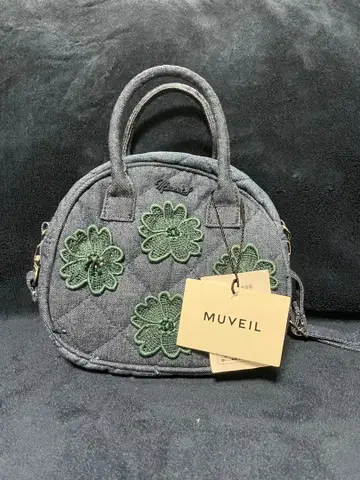 [ MUVEIL ] 데님 퀼트 백