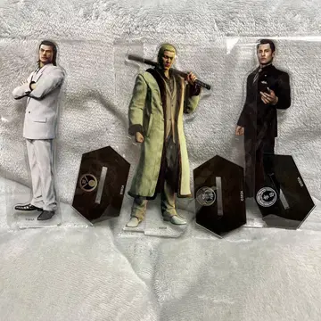 용과 같이 아크릴 스탠드 니시야마 아키라 & 고다 류지 & 미네 요시타카