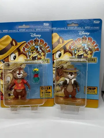 칩과 데일 레스큐 레인저스 피규어