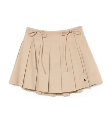 andmary 제시카 플리츠 미니 스커트 베이지 S