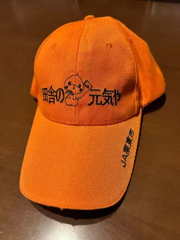 JA 쿠리토 시 오렌지 캡 [미사용 새상품]