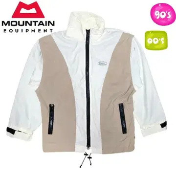 MOUNTAIN EXTREME EQUIPMENT 화이트 나일론 블루종