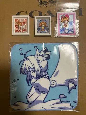 카드캡터 사쿠라 타월 마그넷 스티커