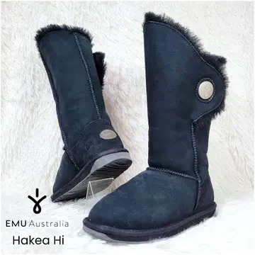 레어 EMU 호주 Hakea Hi 양가죽 무스탕 부츠