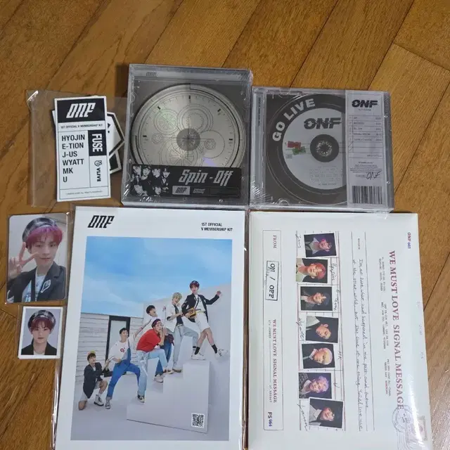 온앤오프 미개봉 앨범 판매합니다