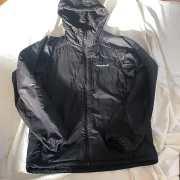 몽벨 L 써마 랩 후드티 블랙 남성용 자켓