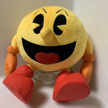 팩맨 봉제 인형 약 30cm