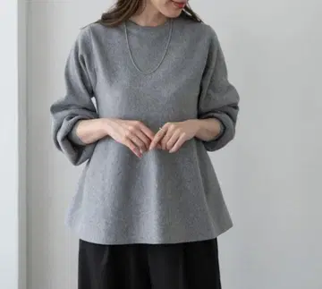 URBAN RESEARCH Sonny Label 페플럼 니트 풀오버