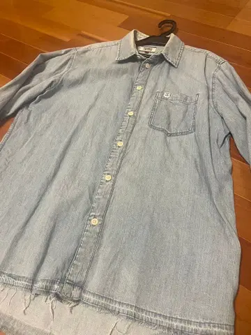 타미 진스 데님 셔츠