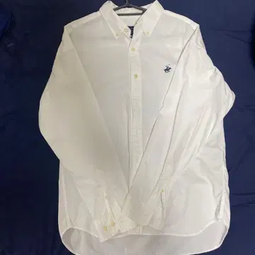 BEVERLY HILLS POLO CLUB 화이트 긴팔 셔츠 L