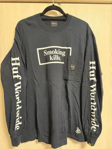 [한정판] FR2 x HUF 콜라보 롱 T셔츠