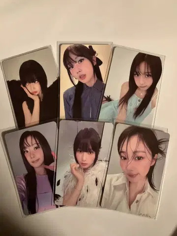 aespa 지젤 트레이딩 카드 중화 잡지