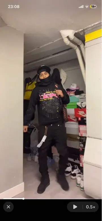 퍼플 브랜드 28 블랙