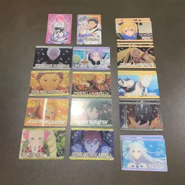 리제로 컬렉터즈 카드 20장 Re: 제로부터 시작하는 이세계 생활