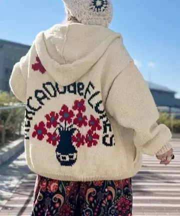 차이하네 멜데프 손뜨개질 니트