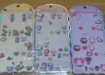 코튼 퍼프 씰 디즈니 주토피아 베이맥스 나눔