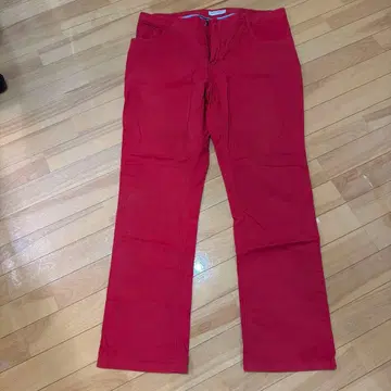 치노 팬츠 레드