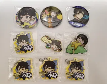 블루 록 바치라 메구루 키링 캔뱃지 세트 판매