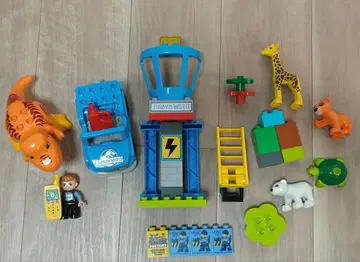 쥬라기 월드 동물 애니멀 듀플로 세트