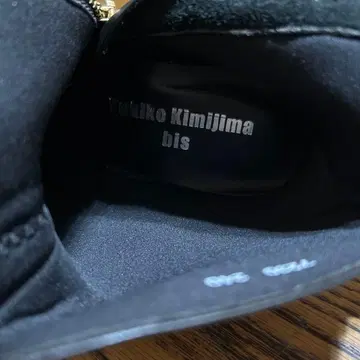 유키코 키지마 bis 블랙 숏부츠