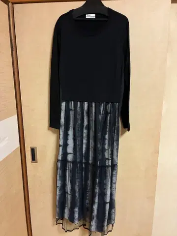 LASUD 액티브 긴팔 롱 원피스 새상품