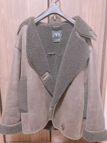 ZARA 더블 페이스 자켓 코트