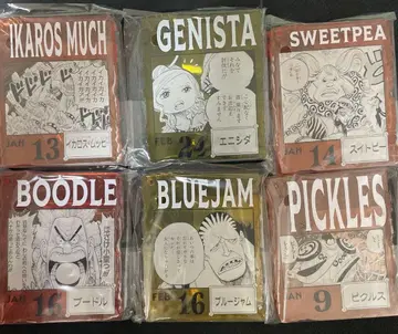 원피스 베이스샵 제일복권 아크릴 블록 참