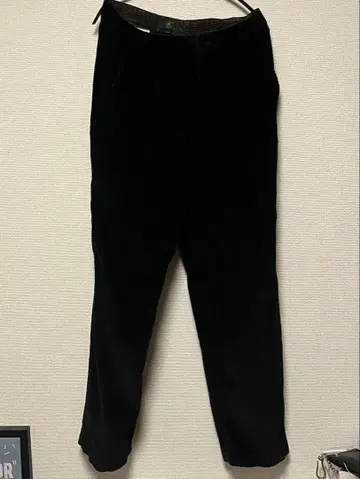 블랙 코듀로이 팬츠 -80s~90s-