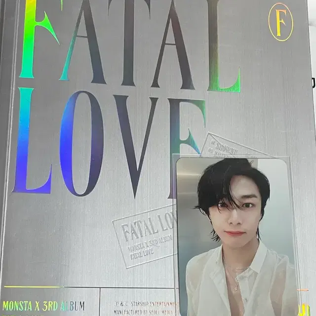 몬스타엑스 Fatal Love 개봉앨범
