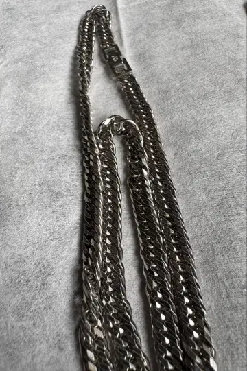 실버 925 키헤이 12면 트리플 50cm 40g