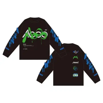 Aooo 오버 사이즈 롱 슬리브 T셔츠 L 사이즈