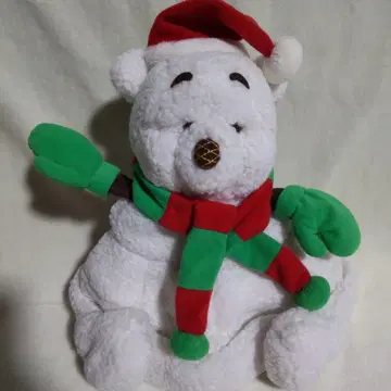 눈사람 푸우 팬캡 디즈니 리조트 모자