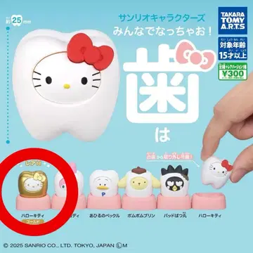 산리오 캐릭터즈 모두 함께 되자! -치아- 레어