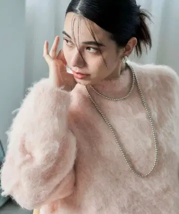 FREAK'S STORE 프릭스스토어 부클레 샤기 풀오버 니트