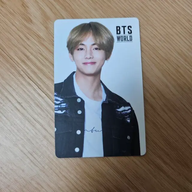 BTS WORLD 뷔 포토카드 방탄 태형