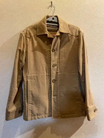 16일까지 SALE A.S.M 코튼 자켓 베이지 면 100% 남성용