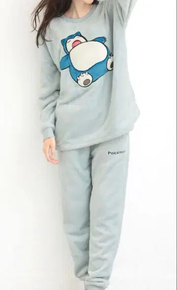 포켓몬 카비곤 모코모코 룸웨어 L 사이즈 상하의 셋업