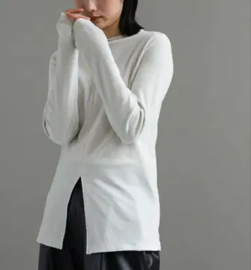 FREY 프레이 DOUBLE VELOUR TOP 벨로아 티셔츠