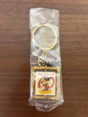 레어 디즈니 미국 캐스트 한정판 미키 75주년 키링