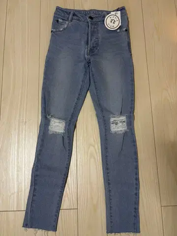 ALEXIA STAM 라이트 블루 스키니 데님 XS