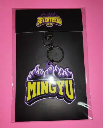 SEVENTEEN HOME 민규 MINGYU 러버 키링