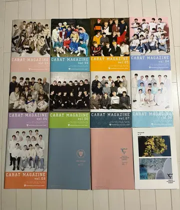 SEVENTEEN CARAT MAGAZINE vol.01-12 12권