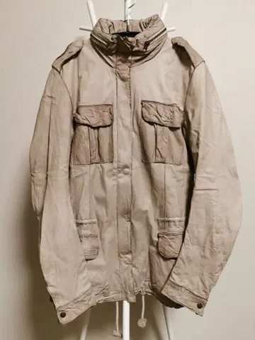 sisii M65 가죽 자켓 M-65 시시 소가죽 밀리터리 가죽 점퍼